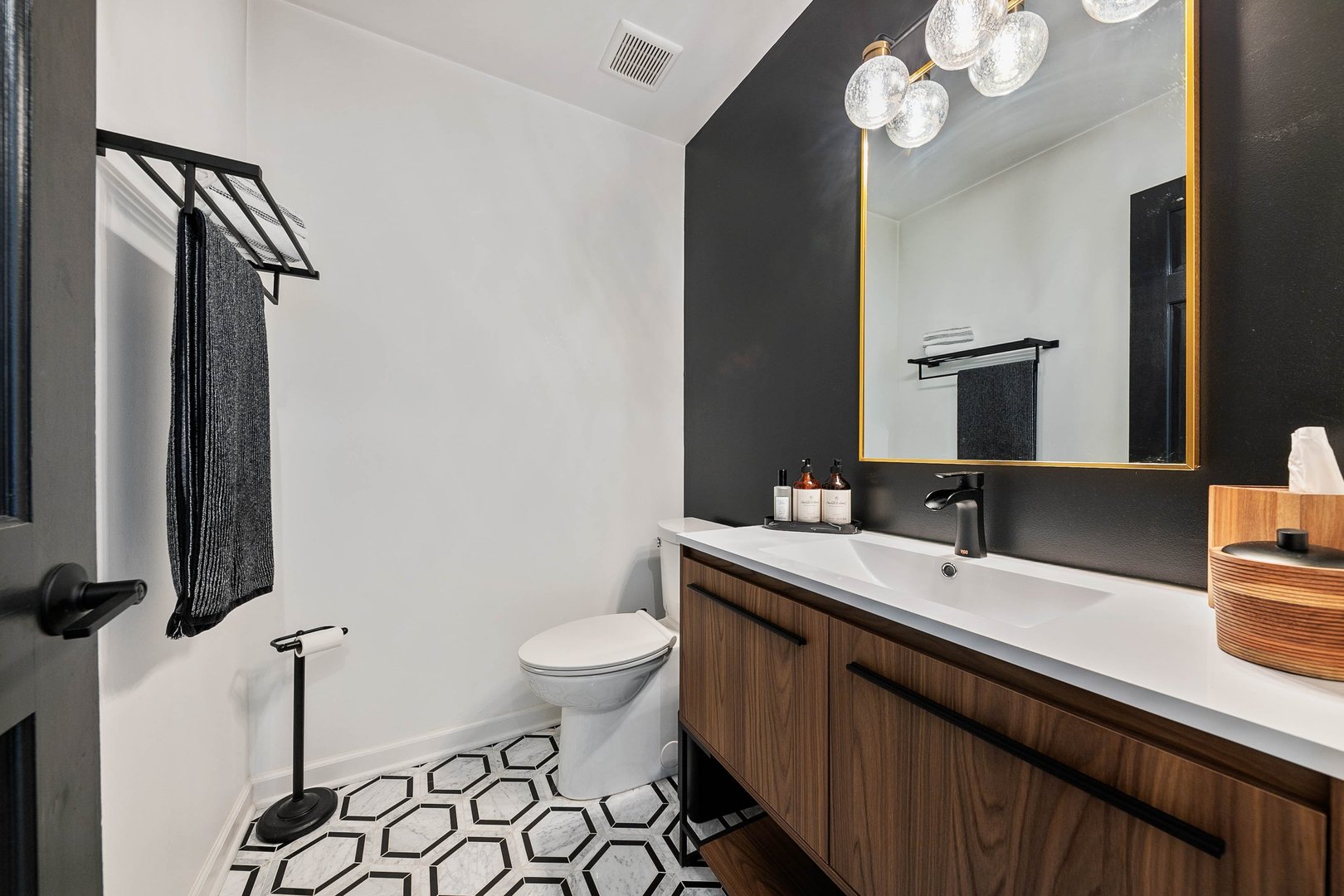 16 Redstart Road Naperville, IL 60565 - Photo 15 of 23 a bathroom with a toilet sink and mirror