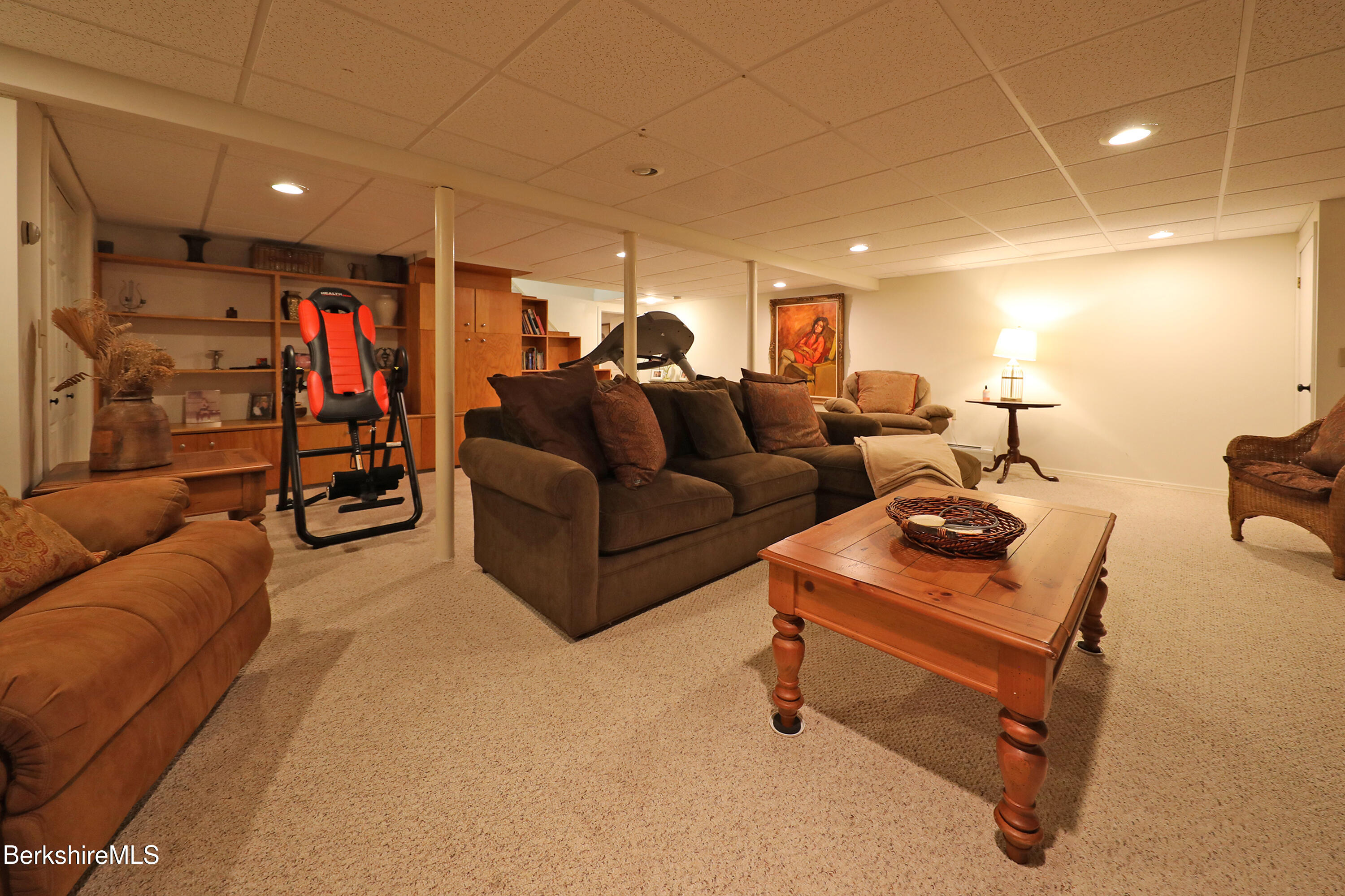 576 Holmes Road Pittsfield, MA 01201 - Photo 38 of 55 LOWER LEVEL MEDIA ROOM