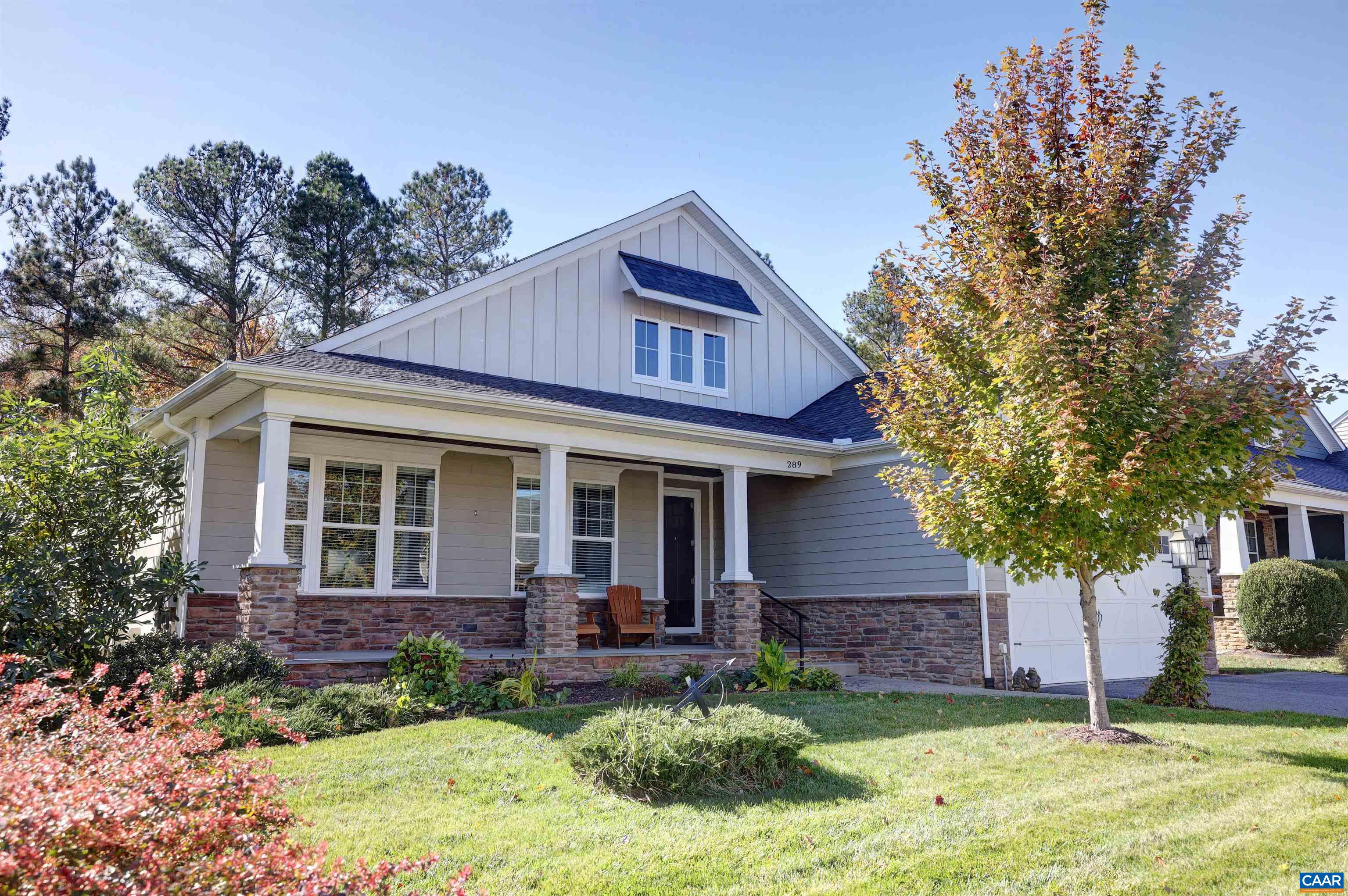 289 Appalachian Lane Zion Crossroads, VA 22942 - Photo 4 of 50 front view of a house with a yard