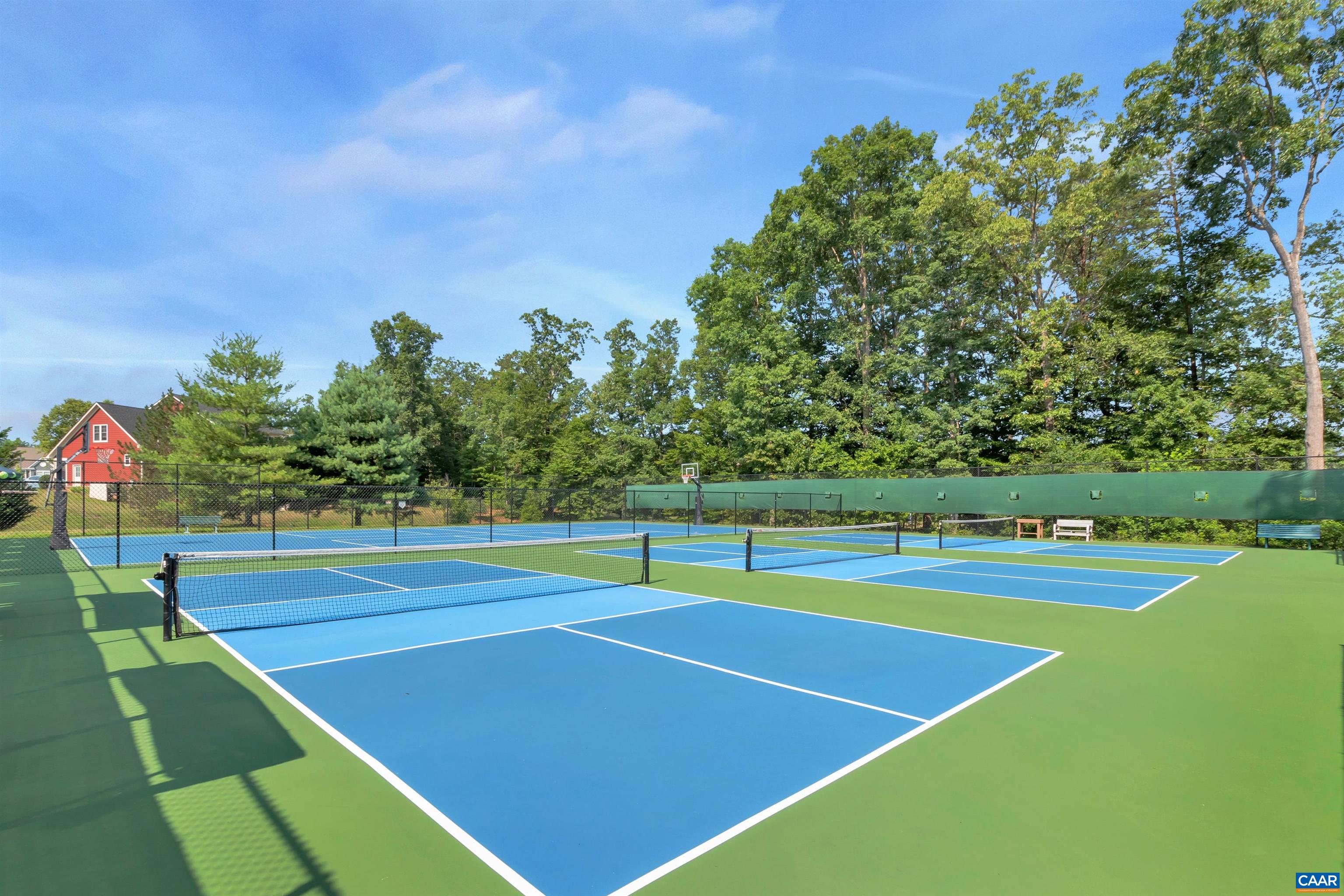 289 Appalachian Lane Zion Crossroads, VA 22942 - Photo 47 of 50 a tennis court with trees in the background