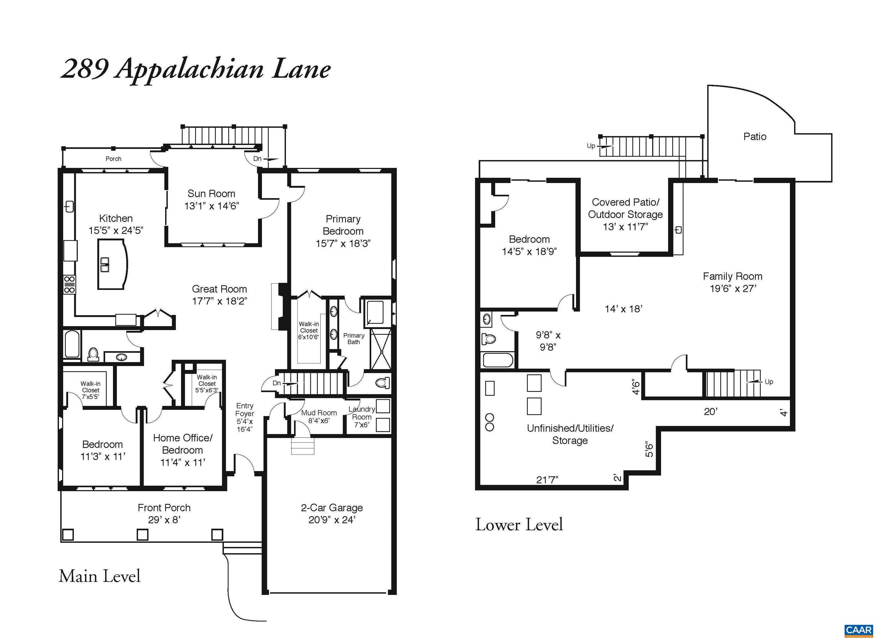 289 Appalachian Lane Zion Crossroads, VA 22942 - Photo 50 of 50 Floor Plans