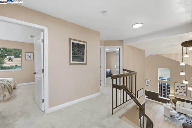 a view of livingroom with furniture and windows
