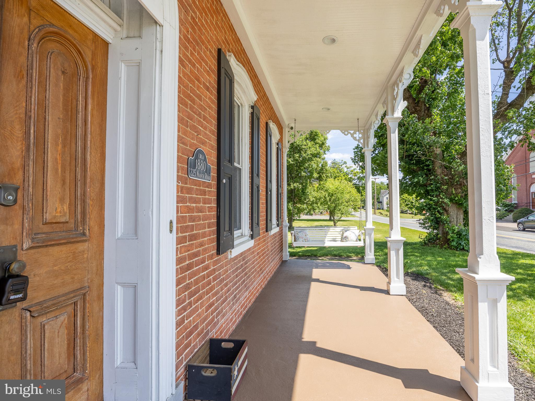 225 Niantic Road Barto, PA 19504 - Photo 8 of 82 a view of a porch with wooden floor and stairs