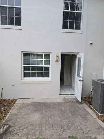 a view of front door