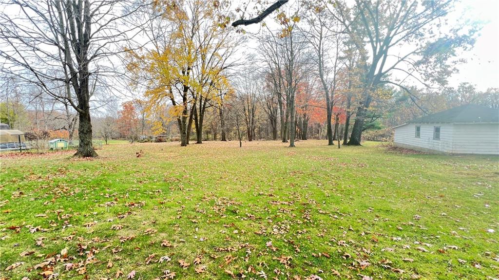 3016 Ivanhoe Road Sharpsville, PA 16150 - Photo 5 of 6 looking from the back patio the lot is spacious and flat