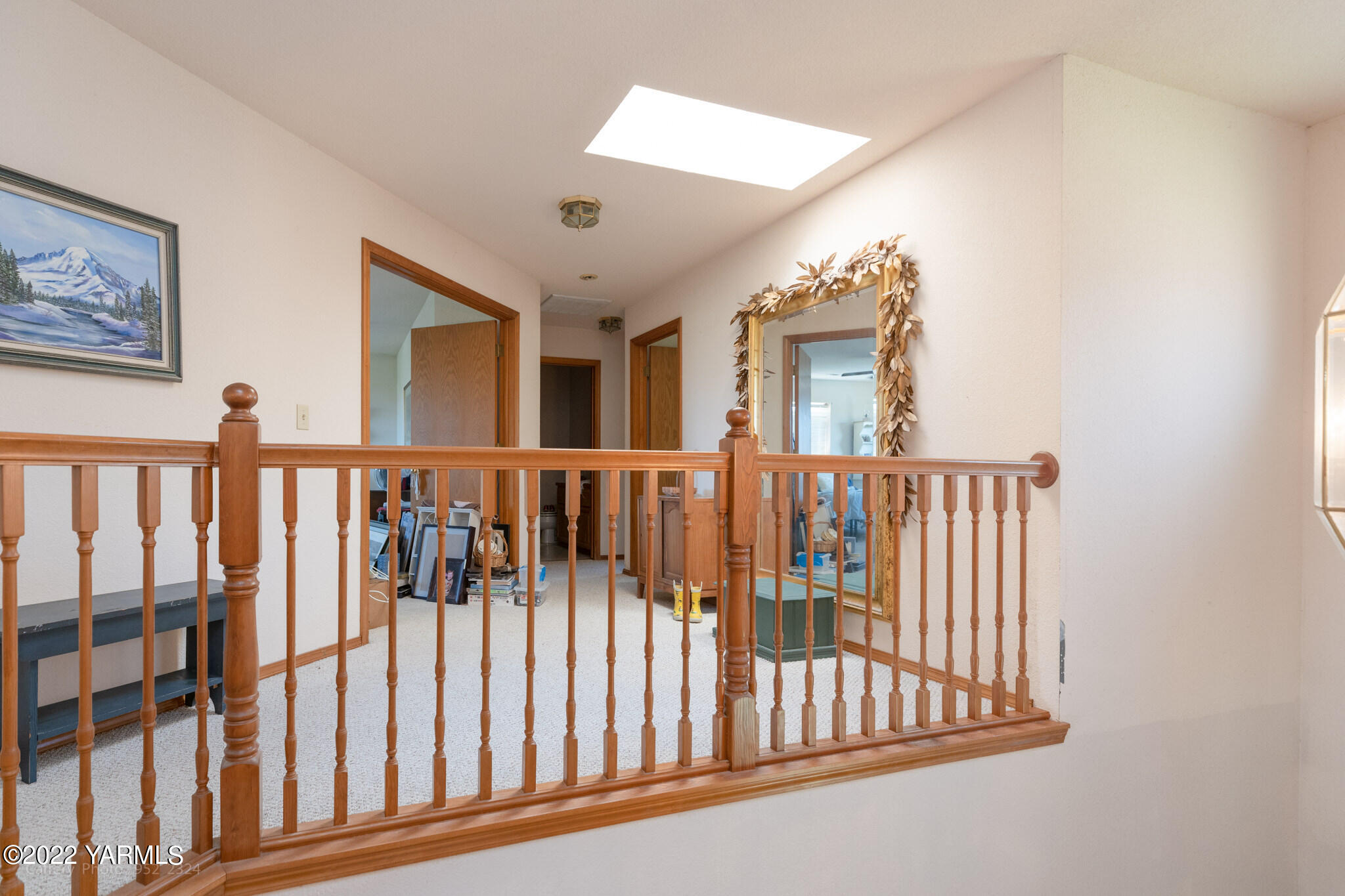 3870 Aaron Road Moxee, WA 98936 - Photo 14 of 33 a view of a porch with furniture and wooden floor