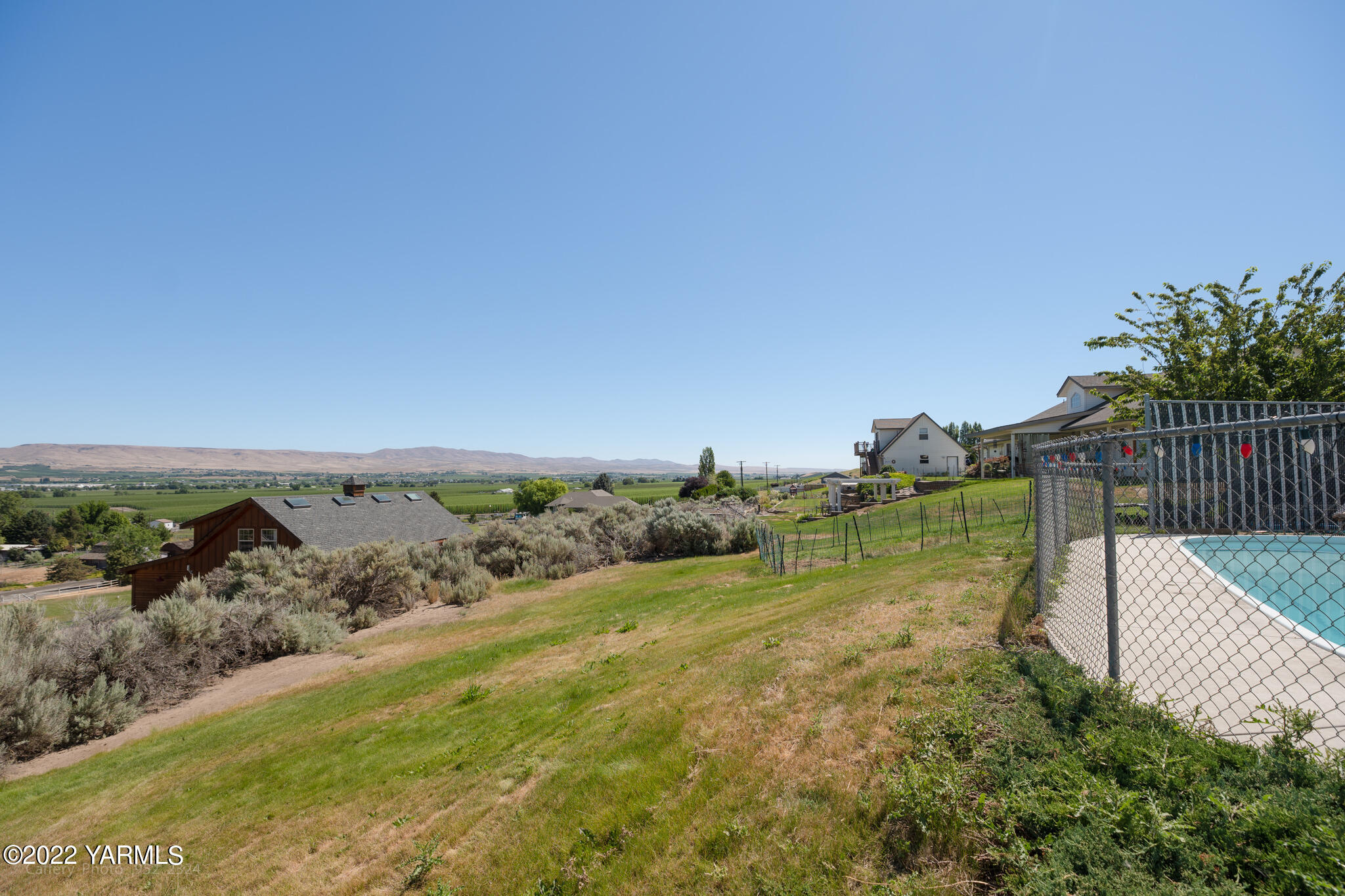 3870 Aaron Road Moxee, WA 98936 - Photo 24 of 33 a view of a lake with a yard