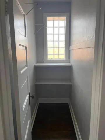 a view of walk in closet