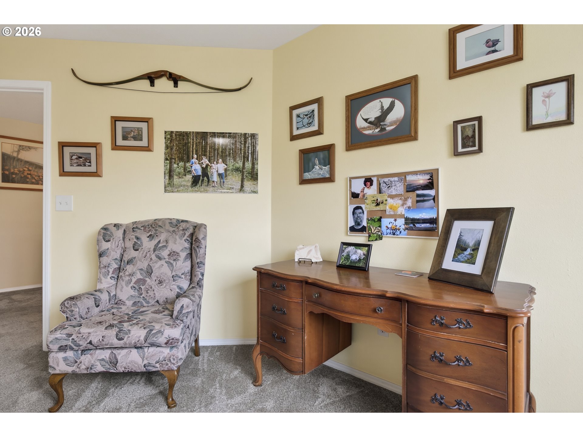163 Southwest Sandlewood Loop Gresham, OR 97030 - Photo 23 of 47 a view of workspace with painting on the wall