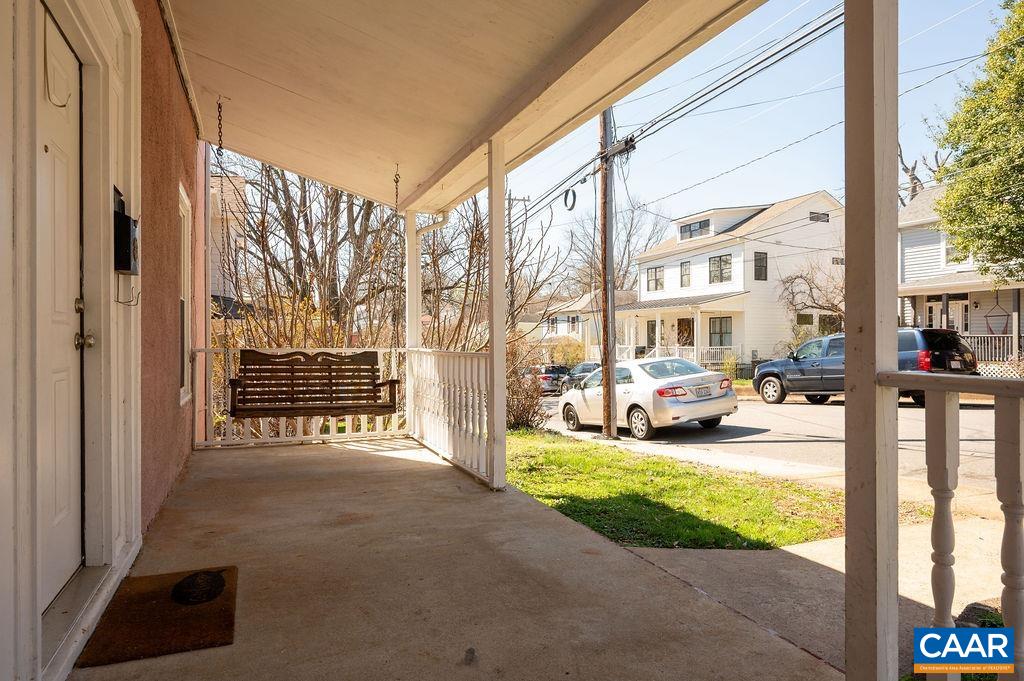 124 Goodman Street Charlottesville, VA 22902 - Photo 6 of 22 a view of front door of house with yard