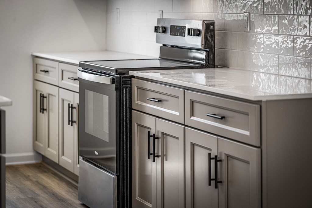 50 Grove Loop Blue Ridge, GA 30513 - Photo 27 of 27 a kitchen with stainless steel appliances a refrigerator and cabinets