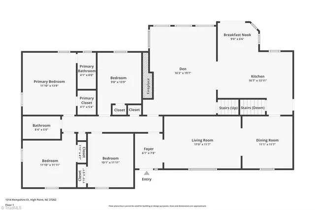 $415,000 | 1314 Hempshire Court, High Point, NC 27262