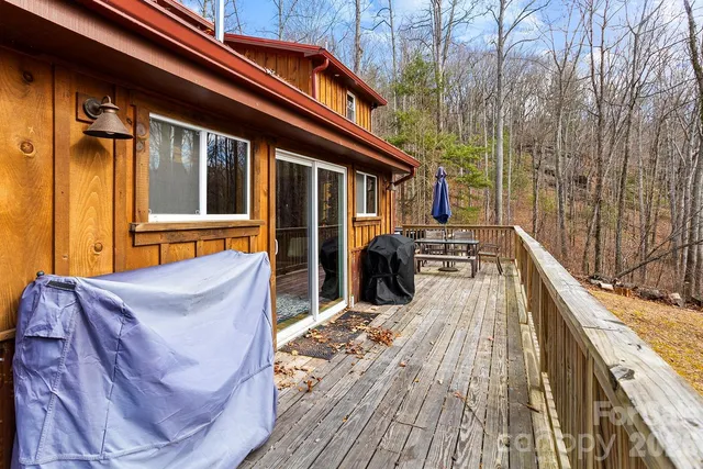 a view of backyard with green space