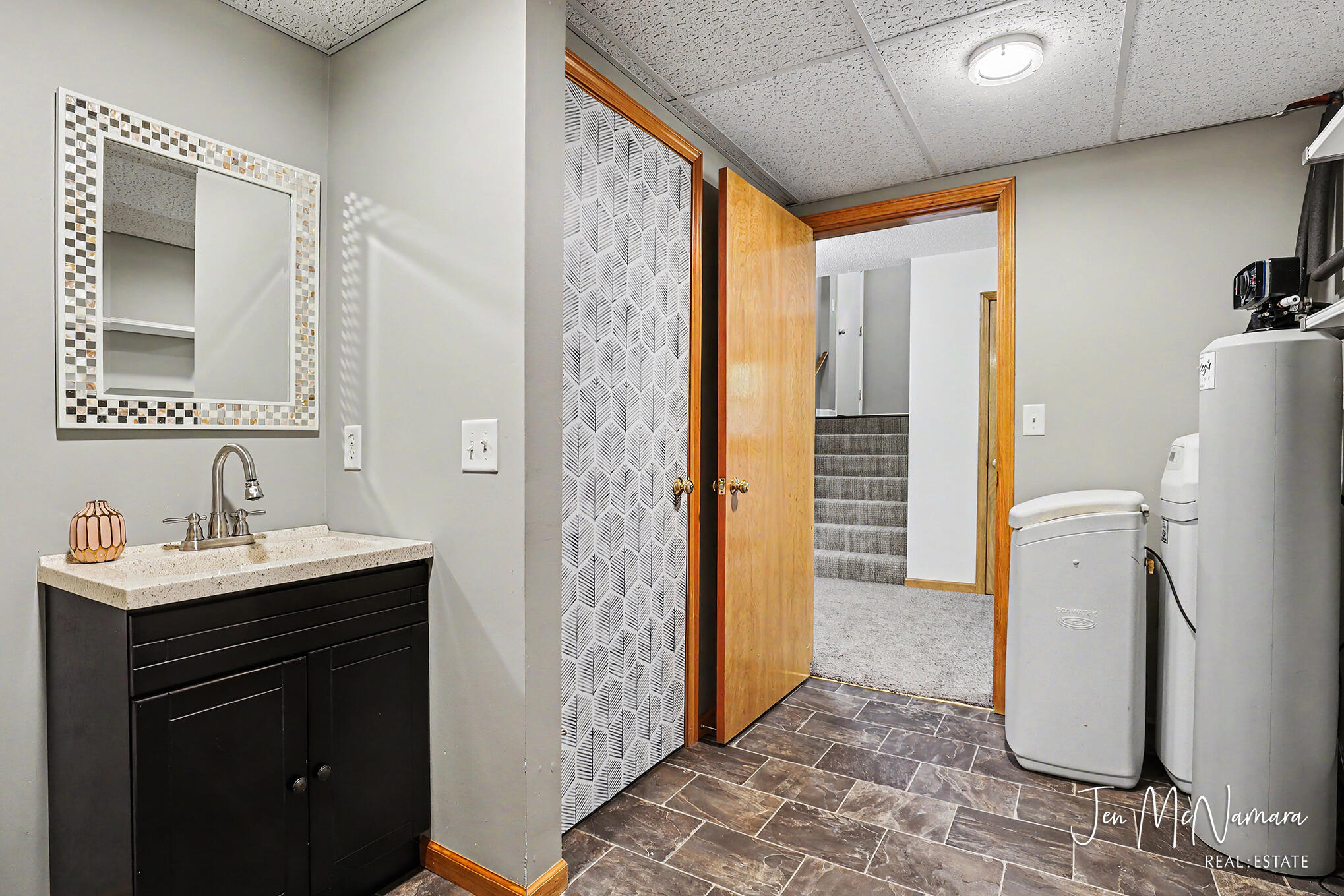 4050 Rector Street Northeast Rockford, MI 49341 - Photo 22 of 32 Lower Level Half Bath + Laundry