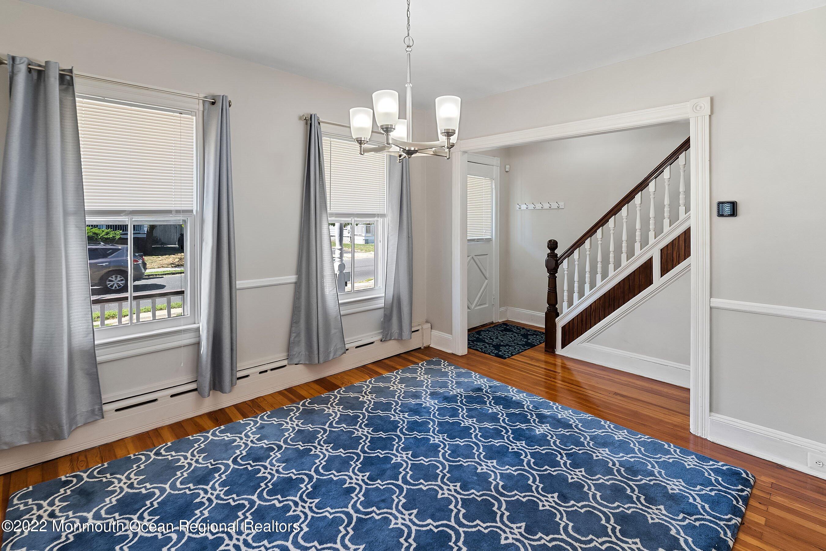 167 1st Street Keyport, NJ 07735 - Photo 14 of 31 Dining to stairs