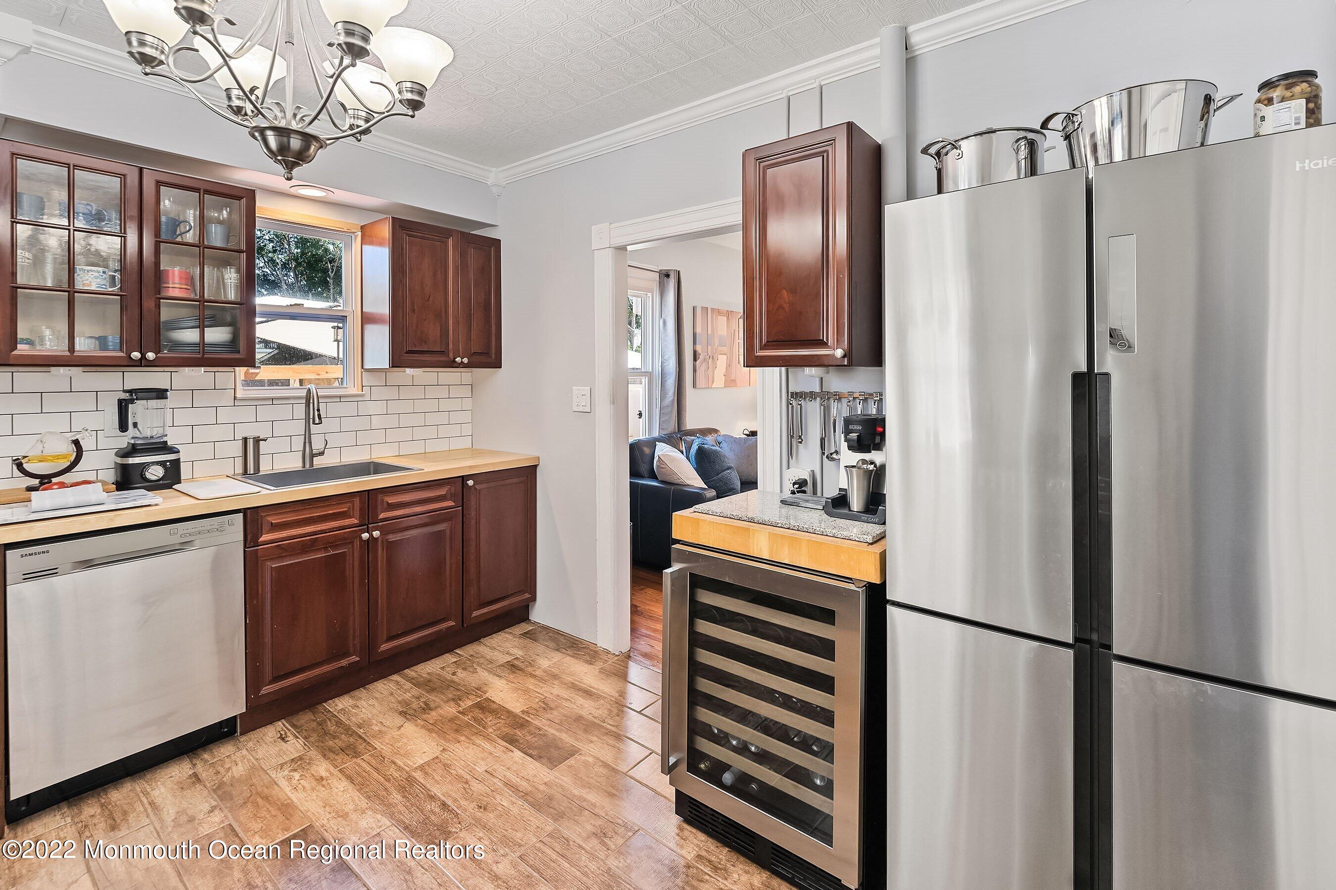167 1st Street Keyport, NJ 07735 - Photo 16 of 31 Kitchen to living