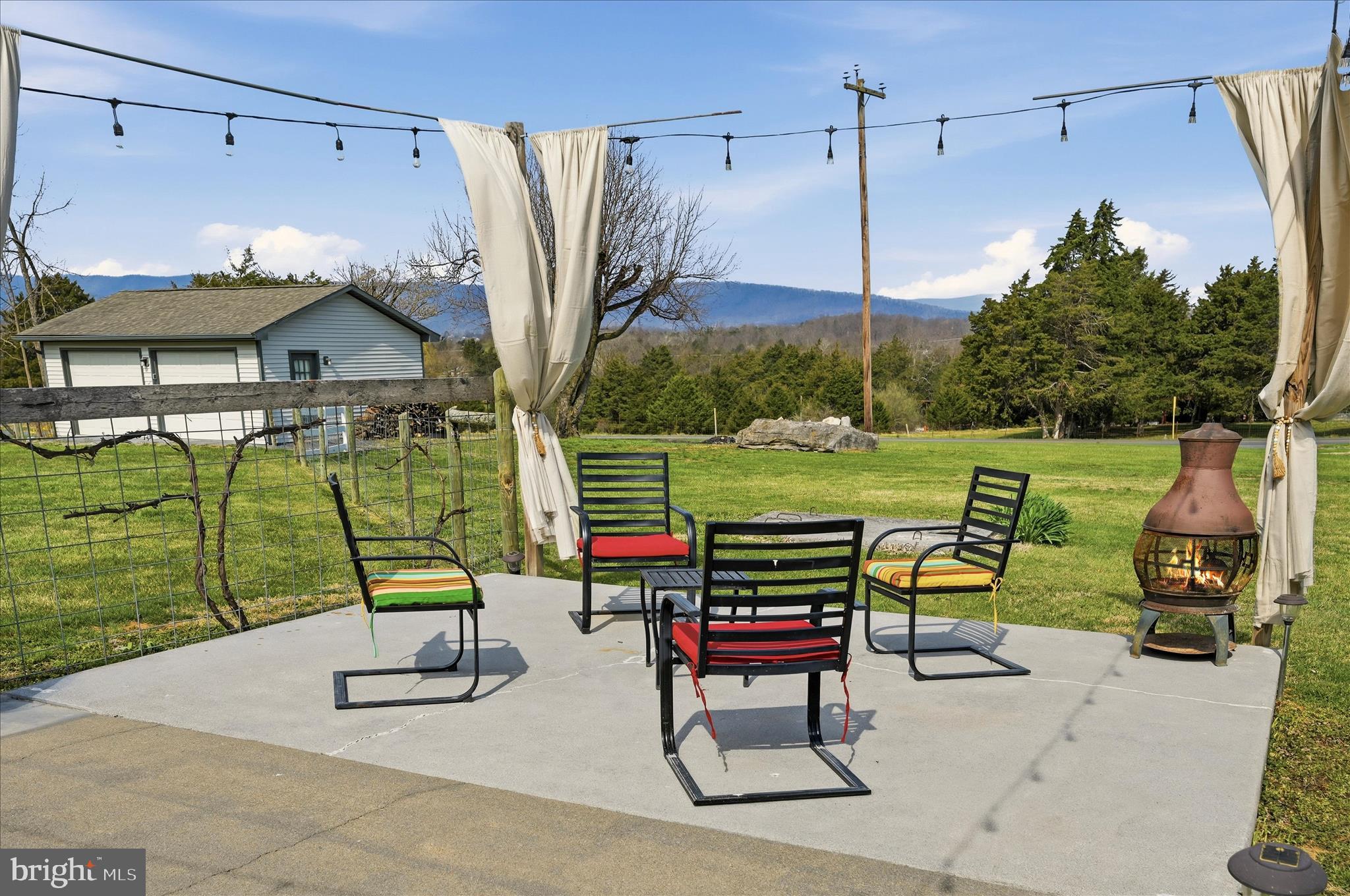 2171 Oranda Road Strasburg, VA 22657 - Photo 46 of 69 Patio area is inviting with views of the mountains