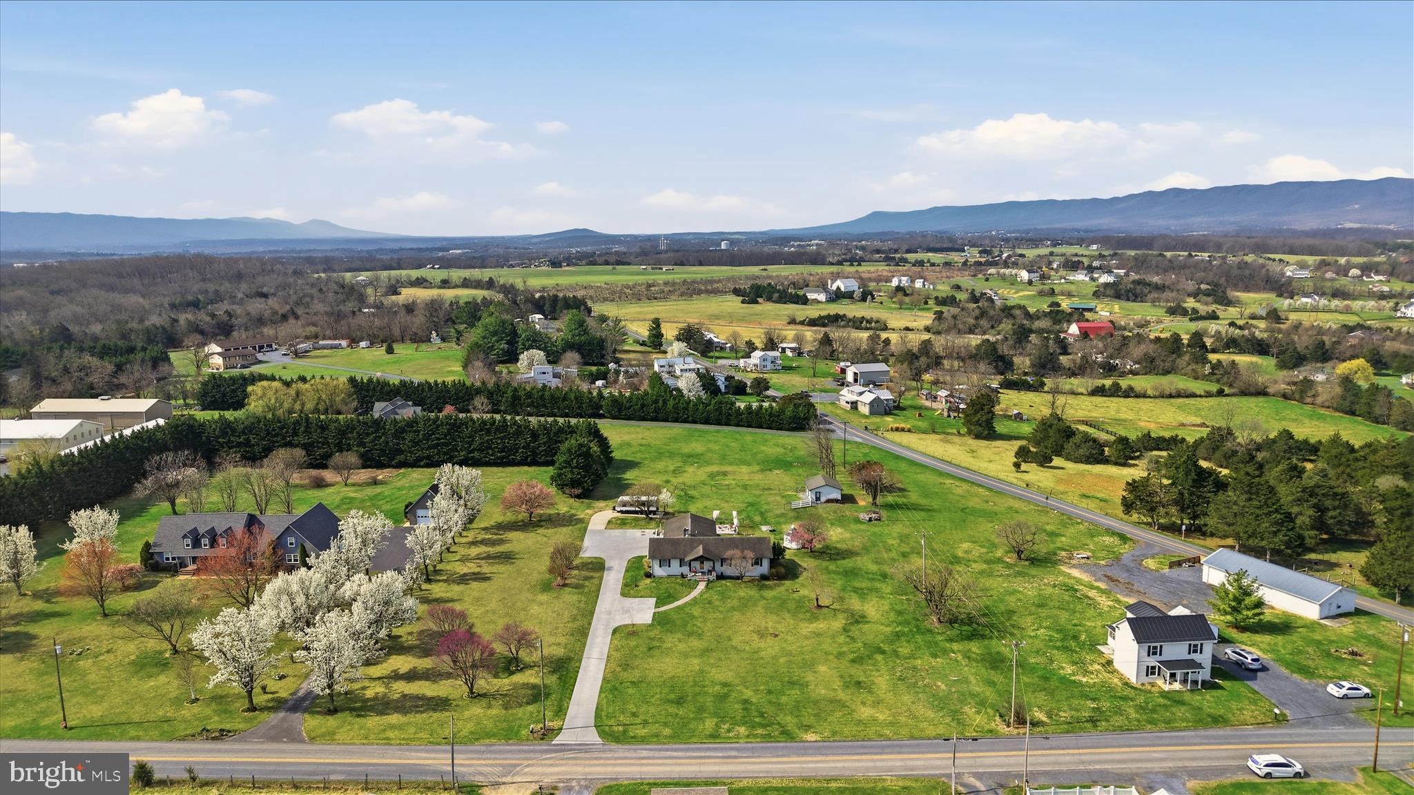 2171 Oranda Road Strasburg, VA 22657 - Photo 62 of 69 Aerial View from front