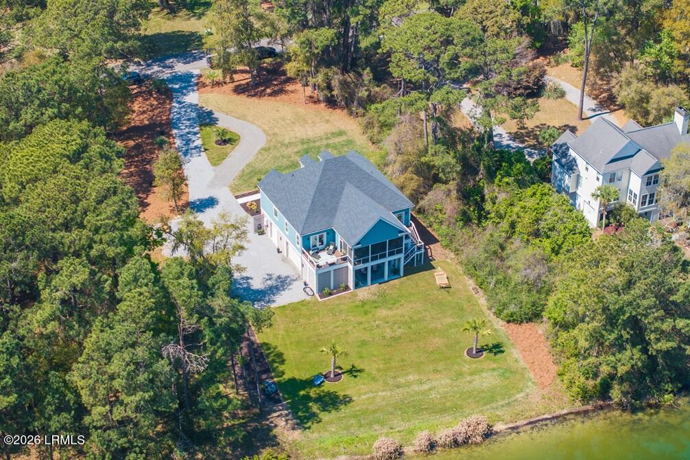 91 Front Street St. Helena Island, SC 29920 - Photo 12 of 66 Richard Sweat - 6-Ariel of Back of House