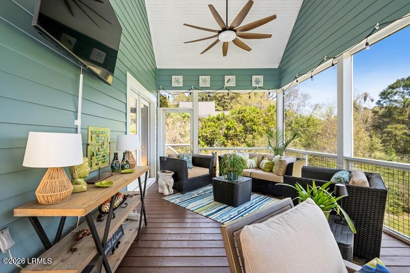 91 Front Street St. Helena Island, SC 29920 - Photo 44 of 66 Richard Sweat - 37-Screen Porch 2