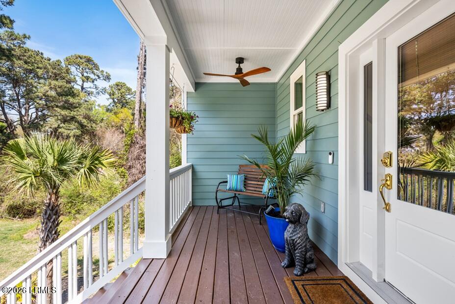 91 Front Street St. Helena Island, SC 29920 - Photo 6 of 66 Richard Sweat - 01E-Front Porch 2