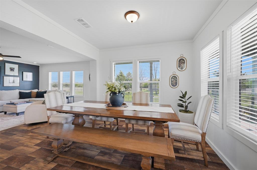 249 Mt Pleasant Road Valley View, TX 76272 - Photo 17 of 40 a living room with furniture and wooden floor