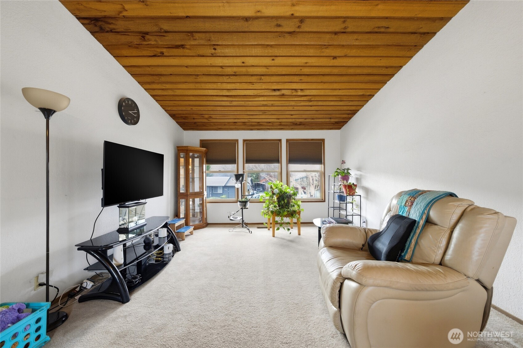 162 Tara Street Milton Freewater, OR 97862 - Photo 5 of 21 a living room with furniture and a flat screen tv
