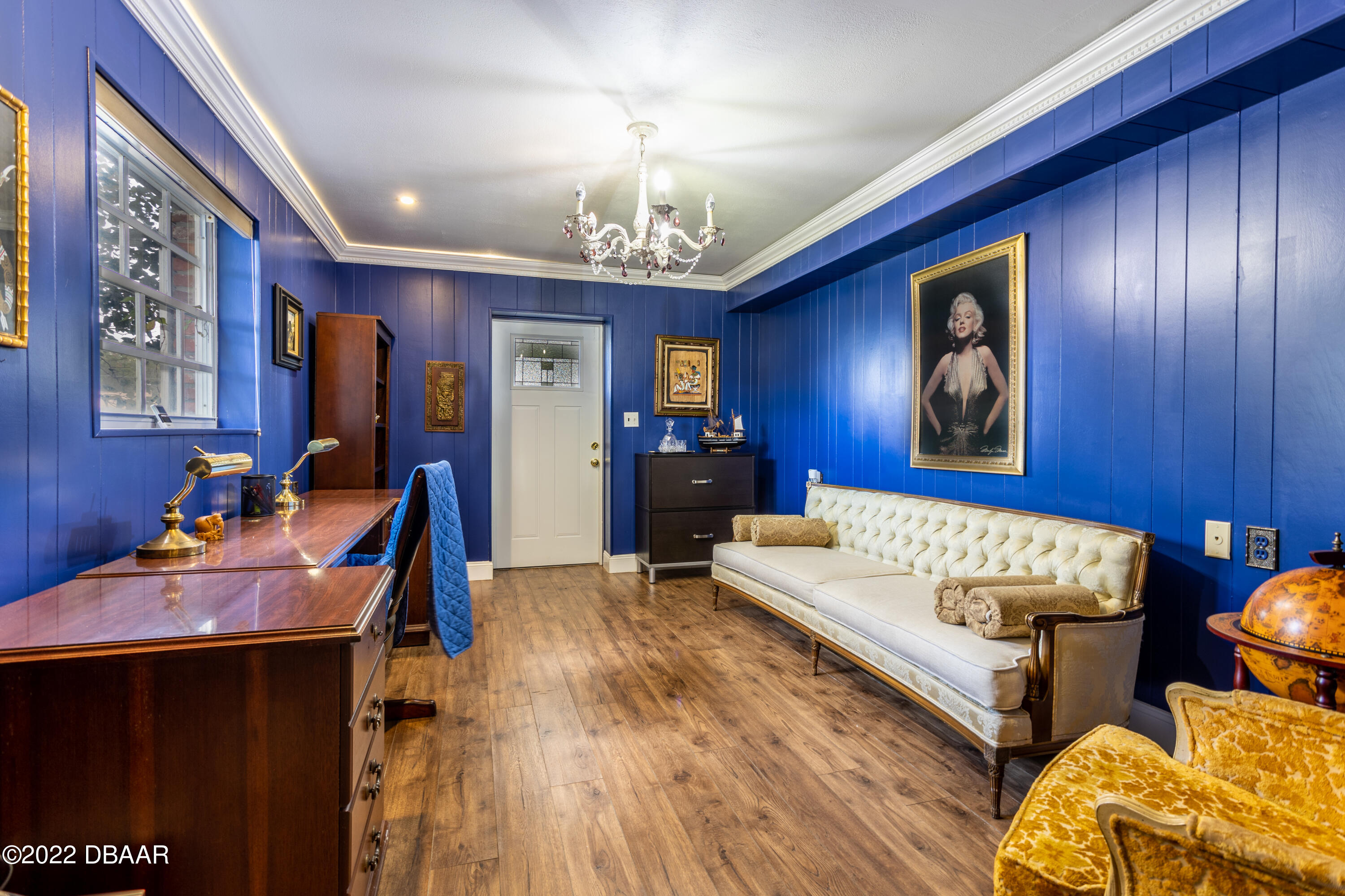 82 North St Andrews Drive Ormond Beach, FL 32174 - Photo 26 of 60 a living room with furniture and wooden floor