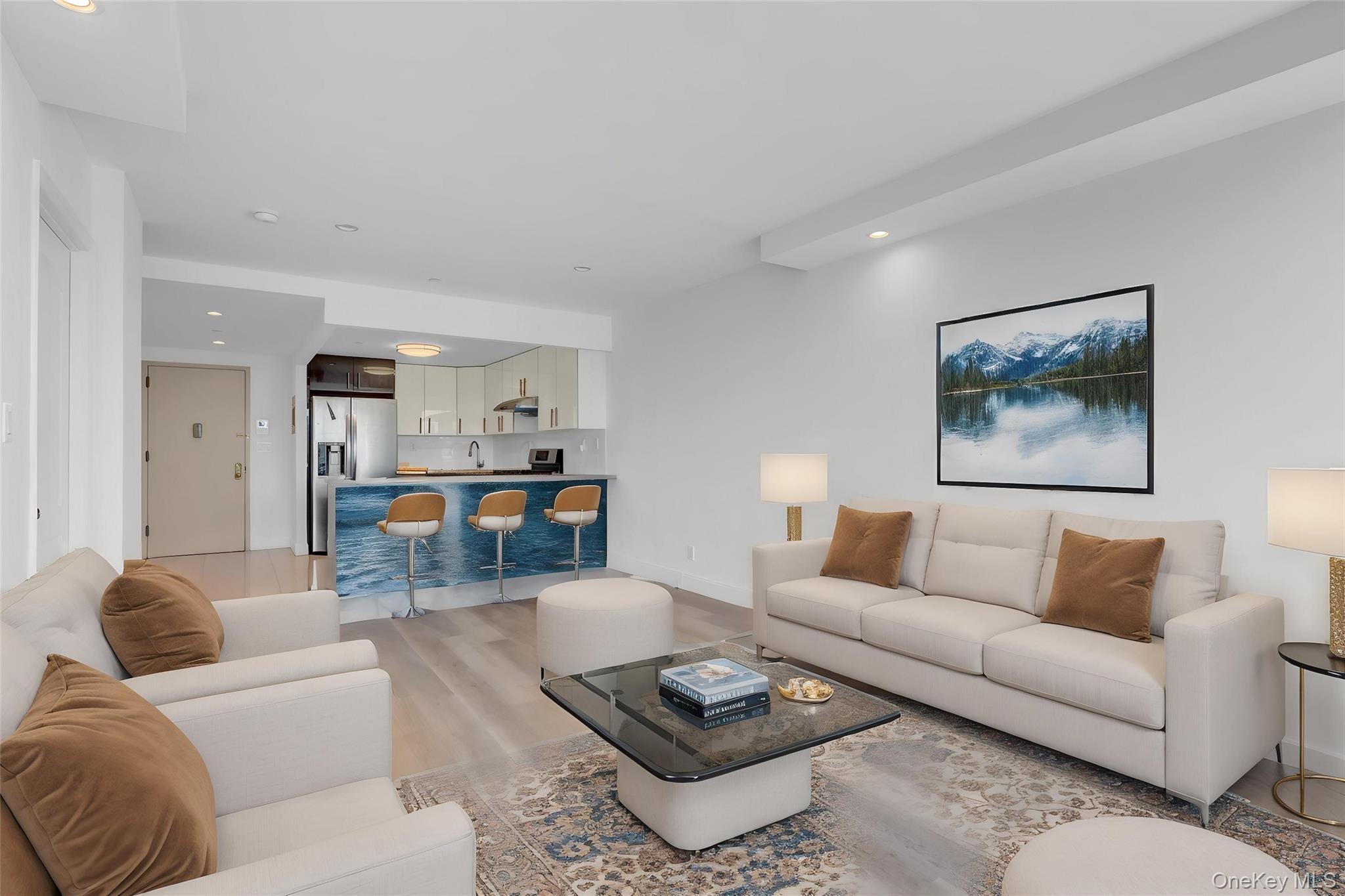 45-16 83rd Street, Unit E2J Queens, NY 11373 - Photo 7 of 15 a living room with furniture and a couch