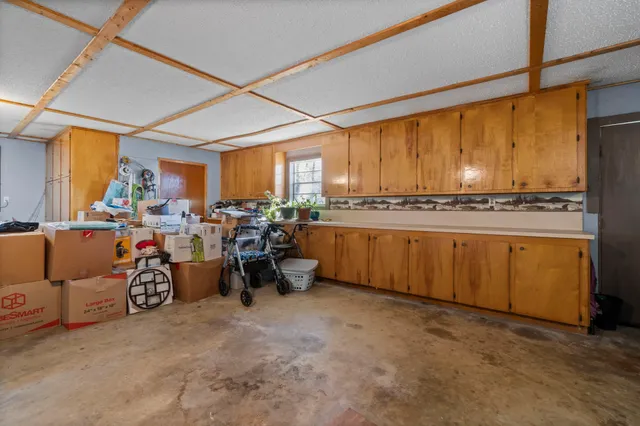 a view of a house with a patio