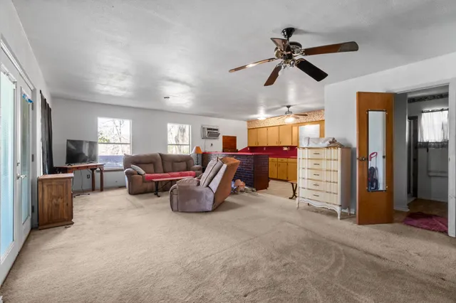 a view of outdoor space with swimming pool