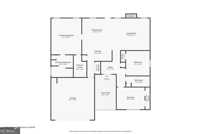 $2,165 | 120 Brookhaven Drive, Villa Rica, GA 30180