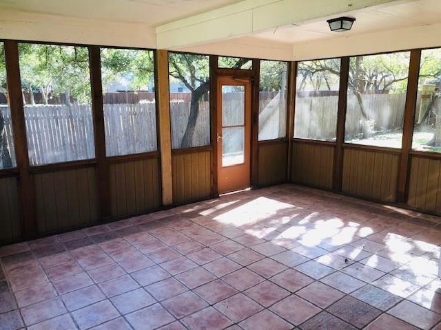1608 Tristan Way Cedar Park, TX 78613 - Photo 17 of 18 Unfurnished sunroom featuring tile patterned flooring