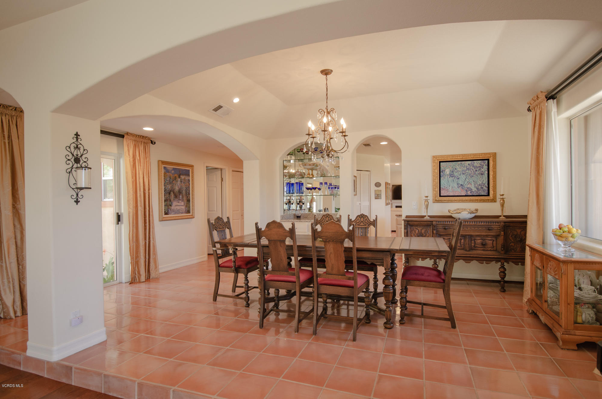 180 Sundown Road Thousand Oaks, CA 91361 - Photo 9 of 32 a view of a dining room with furniture and chandelier