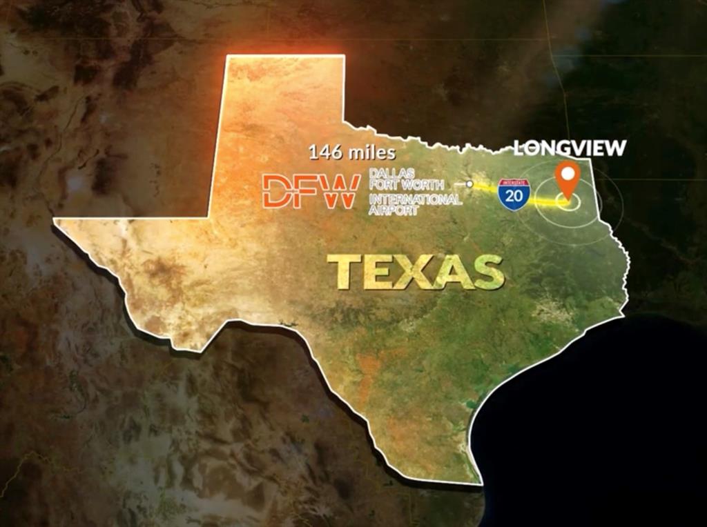 1 West Harrison Road Longview, TX 75604 - Photo 18 of 18 Tx Location Map
