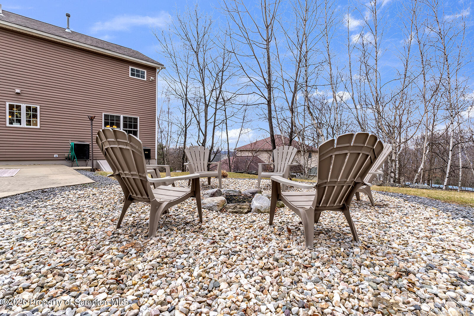 1611 Cherry Street Scranton, PA 18505 - Photo 12 of 86 a view of a chairs and table in backyard of the house
