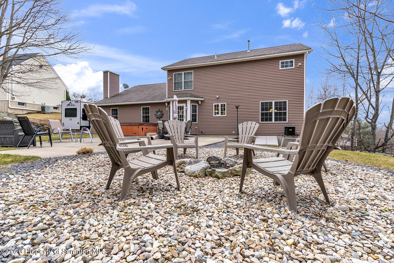 1611 Cherry Street Scranton, PA 18505 - Photo 13 of 86 BACK YARD FIREPIT