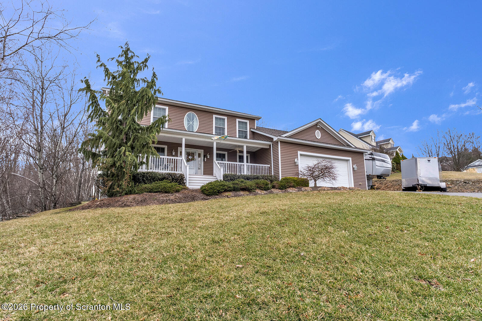 1611 Cherry Street Scranton, PA 18505 - Photo 2 of 86 a front view of a house with a yard