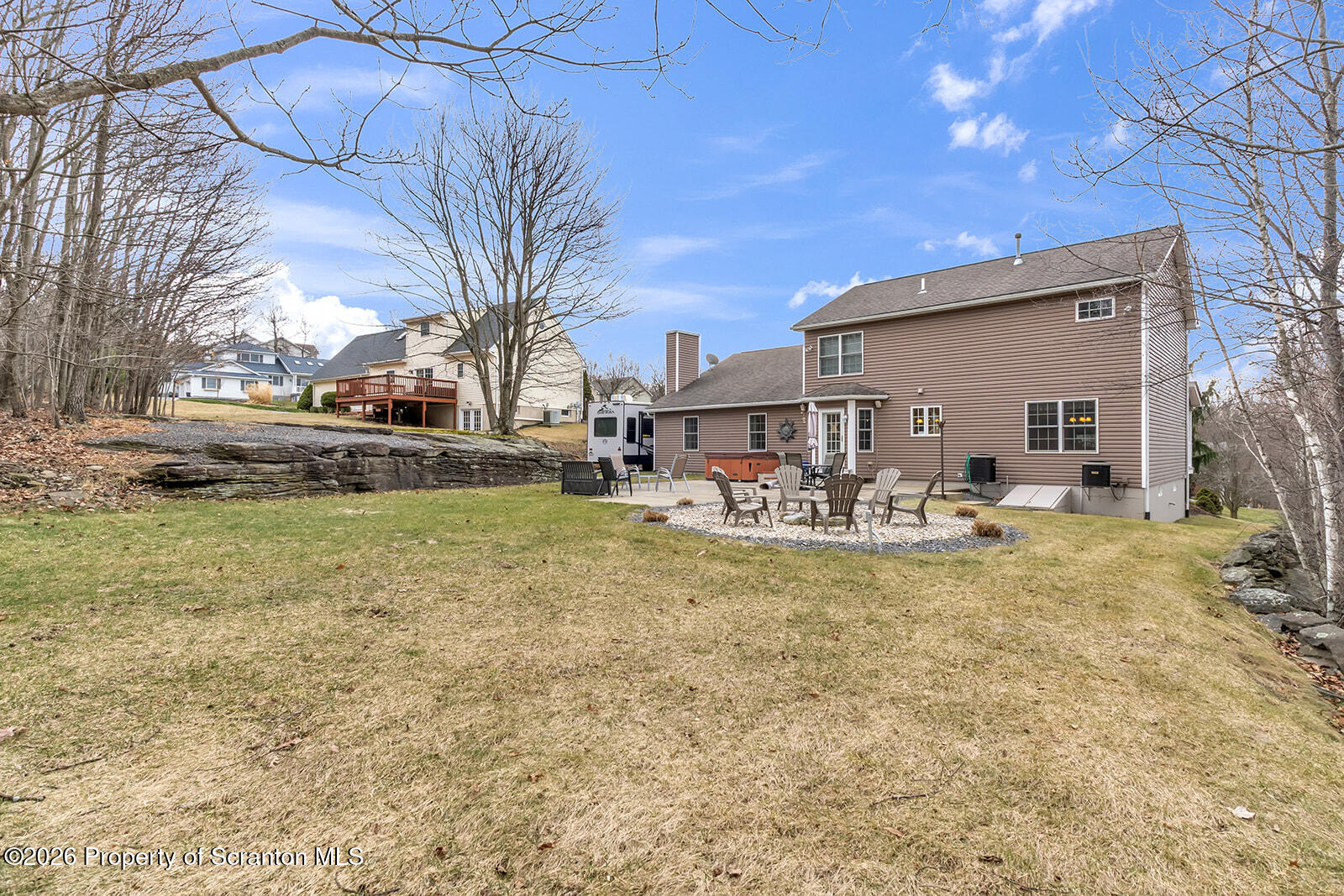 1611 Cherry Street Scranton, PA 18505 - Photo 24 of 90 a view of a yard with a house