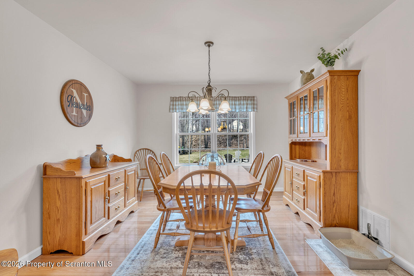 1611 Cherry Street Scranton, PA 18505 - Photo 33 of 90 a view of a dining room with furniture window and wooden floor