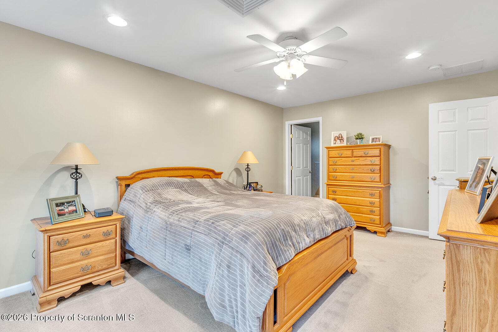 1611 Cherry Street Scranton, PA 18505 - Photo 68 of 90 a bedroom with a bed and dresser