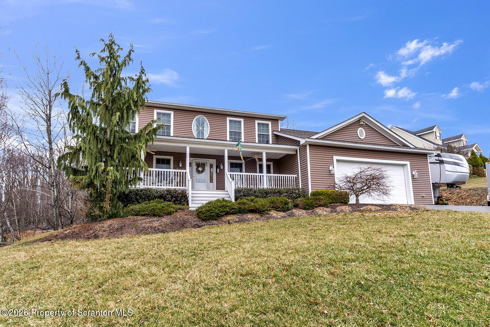1611 Cherry Street Scranton, PA 18505 - Photo 8 of 86 a front view of a house with a yard