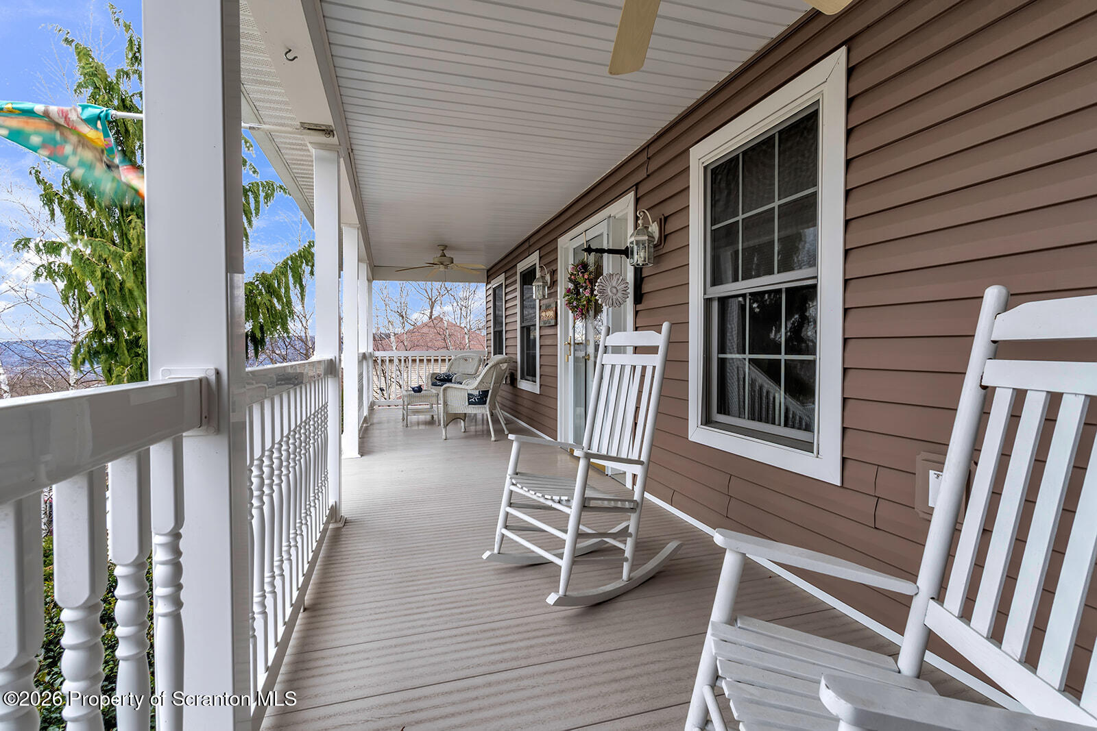 1611 Cherry Street Scranton, PA 18505 - Photo 10 of 86 FRONT PORCH WITH VIEWS