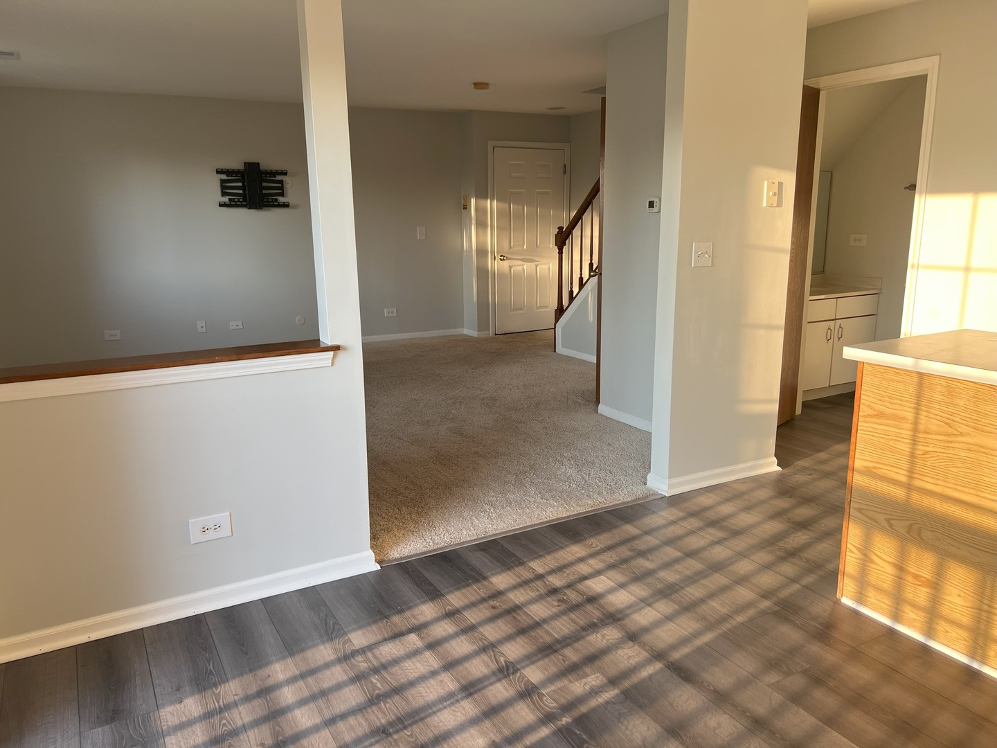 1344 South Lorraine Road, Unit F Wheaton, IL 60189 - Photo 7 of 27 an empty room with windows