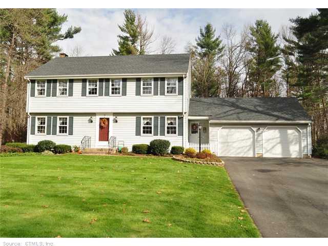 18 Wells Road Ellington, CT 06029 - Photo 1 of 1 a front view of a house with a yard