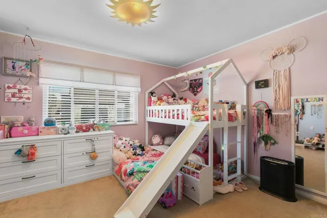 a very nice looking room with a large window