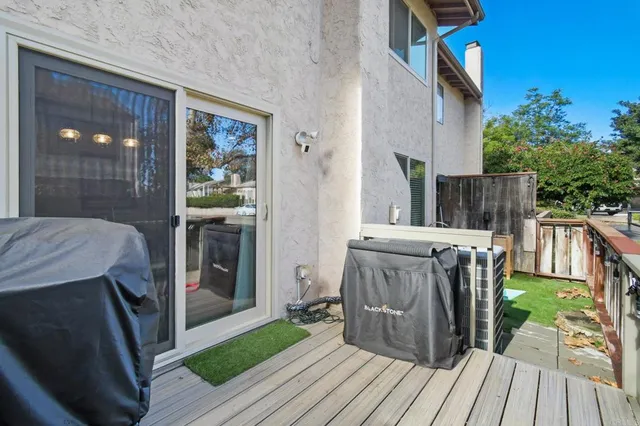 a view of deck and patio