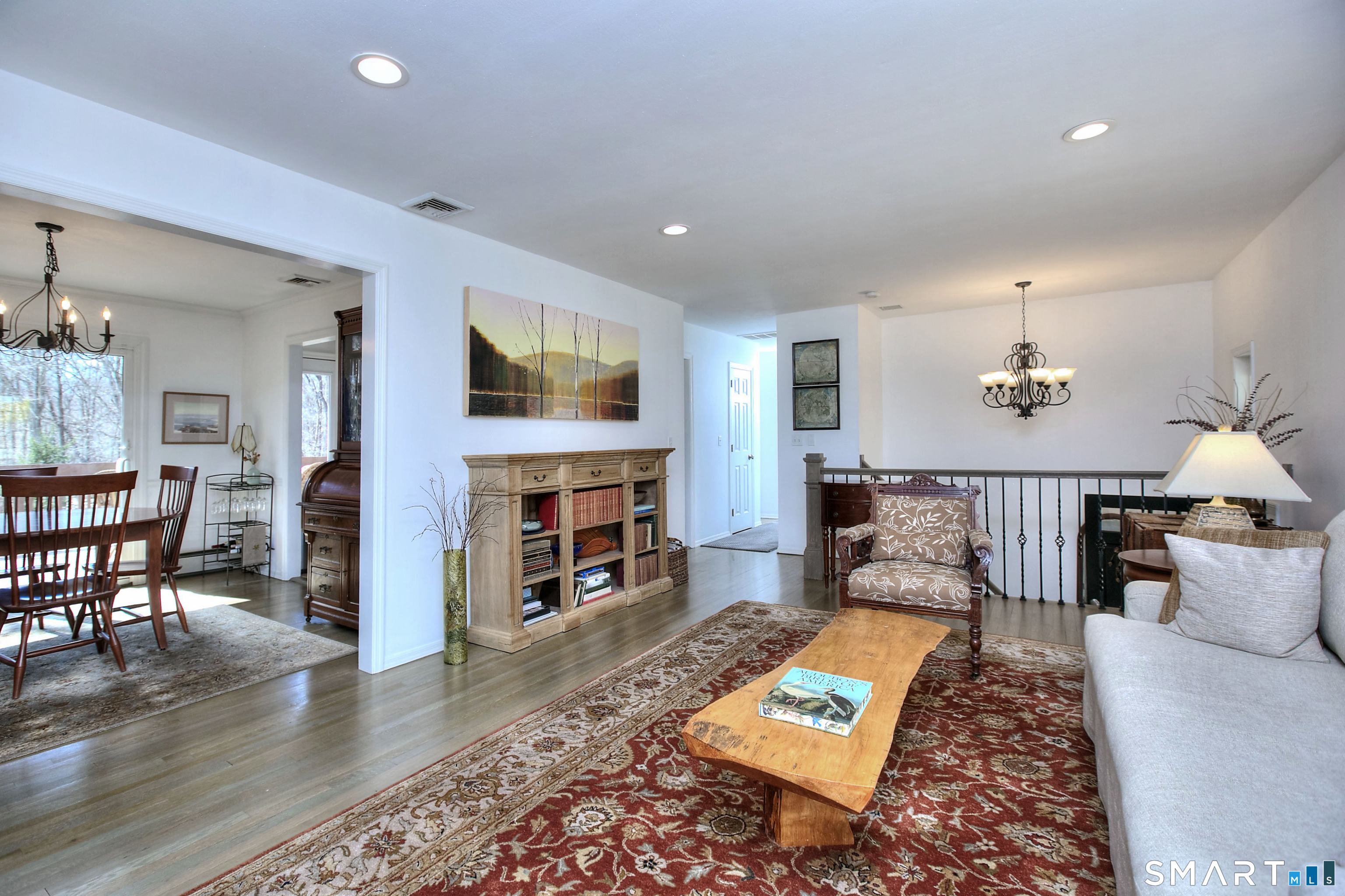 7 Richmond Hill Road Weston, CT 06883 - Photo 11 of 33 a living room with furniture and a fireplace