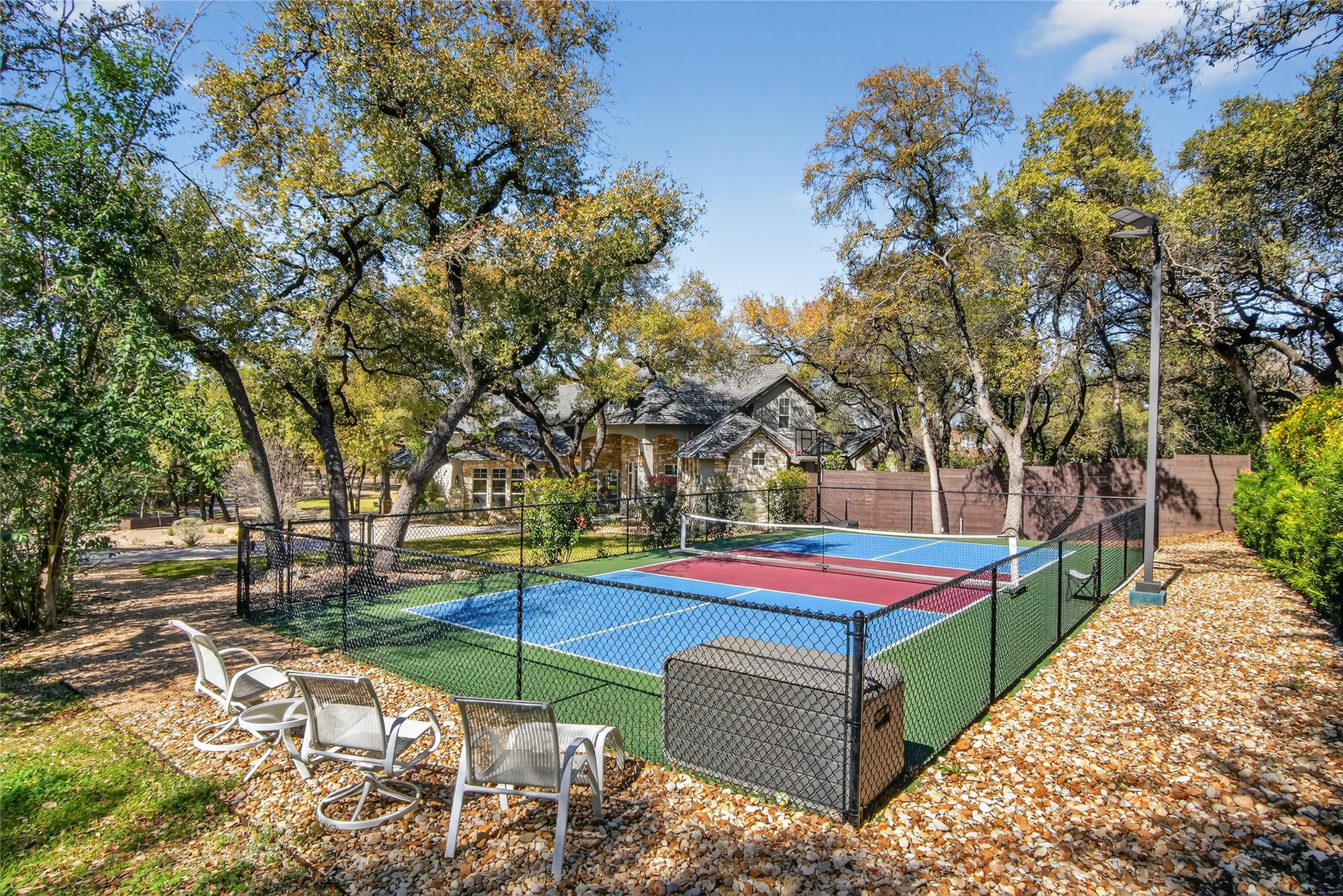 3627 Stoneridge Road Austin, TX 78746 - Photo 4 of 40 View of tennis court