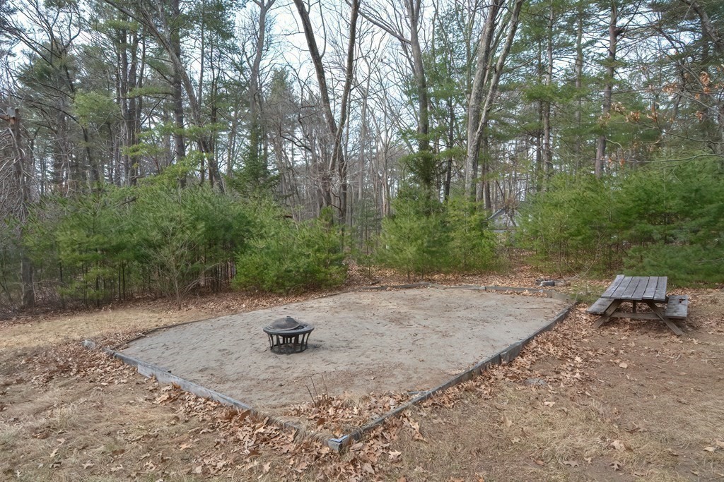 38 Red Acre Road Stow, MA 01775 - Photo 33 of 41 a view of a dry yard with trees